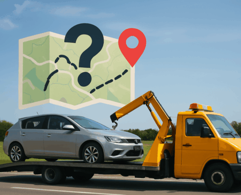 ¿Cuántos kilómetros puede llevar la grúa del seguro?