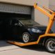 Grua para sacar coche garaje